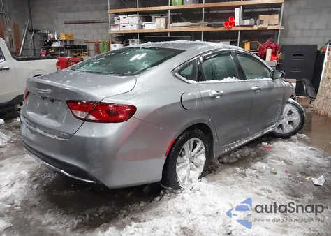 2016 Chrysler 200 Limited z USA, uszkodzony, nr VIN 1C3CCCAB0GN124048